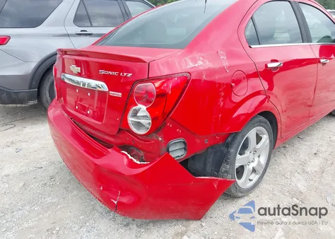 2013 Chevrolet Sonic Ltz Auto from USA, damaged, VIN 1G1JE5SB3D4186223
